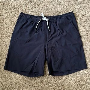 True Classic Active Quick Dry Short with Liner - Black (Size L)